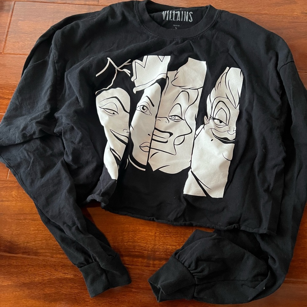 Disney Villains Crop Top